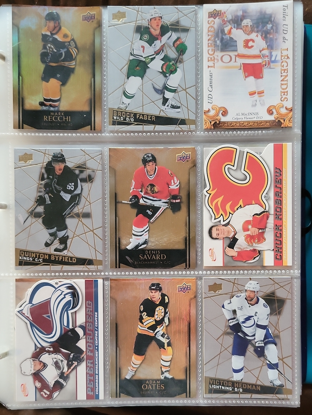 Hockey Trading Card Lot - Multicolor
